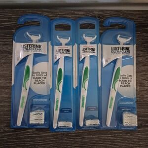 4 Ultraclean Access Flosser Refill Heads Unflavored Starter Kit Bundle